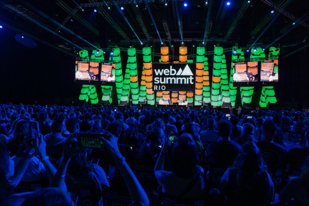 Web Summit Rio stage